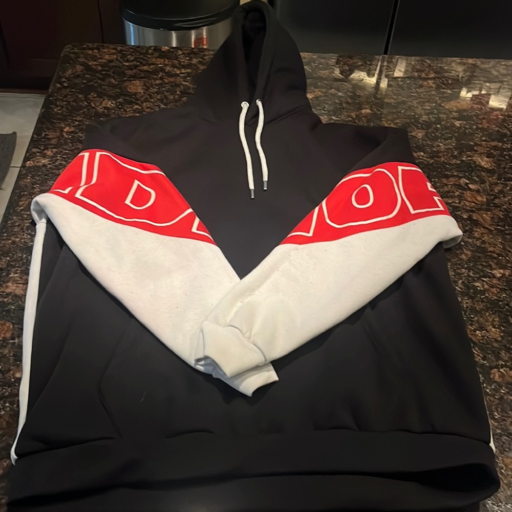 BoohooMAN Worldwide Hoodie | Size M